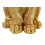 Statua in resina dorata cm 30x42x74 10