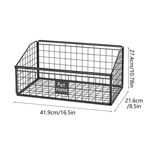 High Quality Animal Accessory Storage Basket Provides-Pink 2