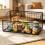 High Quality Animal Accessory Storage Basket Provides-Pink 4