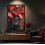 Dipinto su tela con led cm 60x3,5x90 8