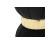 Sgabello imbottito in tessuto nero Ø cm 40x44 3
