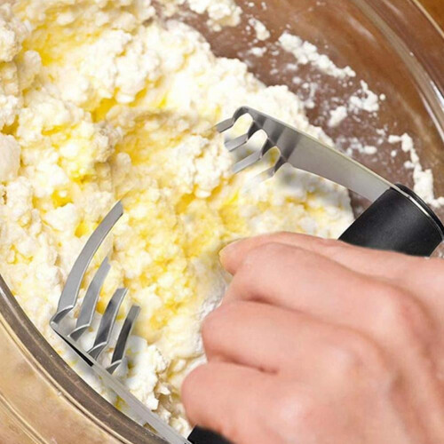 Steel pastry blender with soft grip, 1 piece 2