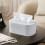 Plastic Tissue Box Portable Holder 21x13x9cm 2
