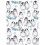 Penguin Throw Blanket Grey White 50x60in Soft Flannel 3