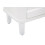 Comò con 3 cassetti in legno bianco cm 81x40x84 7