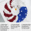 Brave Wings Eagle Wreath – Patriotic Front Door Decor 4