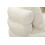 Divano 2 posti in metallo e tessuto bianco con cuscini cm 133x68x69 6