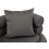 Divanetto 2 posti in metallo e velluto con cuscini cm 133x68x69 5