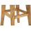 Sgabello in legno riciclato cm Ø 40x55. 5