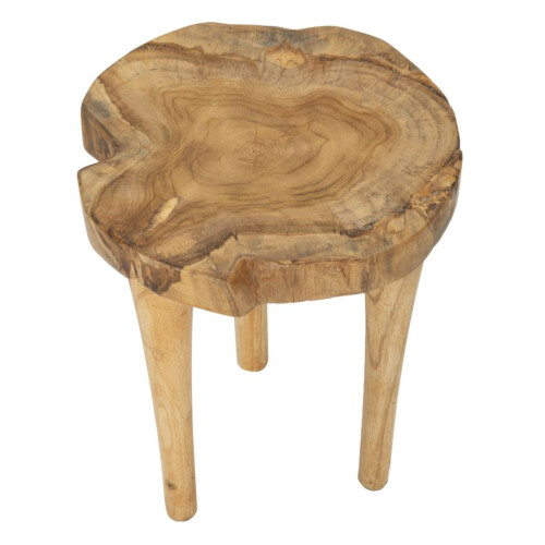 Sgabello in legno riciclato cm Ø 35x45. 2