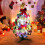 Mini Artificial Christmas Tree with Lights 11.8in 2