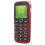 Doro 1380 2G Red Dual SIM Basic Phone with Large Buttons 4