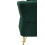 Divano in metallo e velluto verde con cuscini cm 162x83x77 10