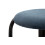 Sgabello bar in tessuto blu Ø cm 41x61 5