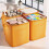260L Square Storage Bin with Zip Lid & Reinforced Handles 4