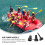 Shengjike plastic nozzle pump head set 2 pieces 3 sizes 4