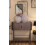 Mobiletto in metallo e legno marrone cm 100x42x110 8
