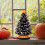 Halloween LED Tree Ornament with Pumpkins, 4 pcs 4