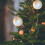 White Glitter Christmas Baubles 12 Pack 4