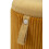 Set di 2 pouf contenitore senape cm ø 38x38-32x28 3