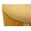 Set di 2 pouf contenitore senape cm ø 38x38-32x28 5