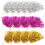 12-pak guld cheerleading pomponer PET-materiale 3