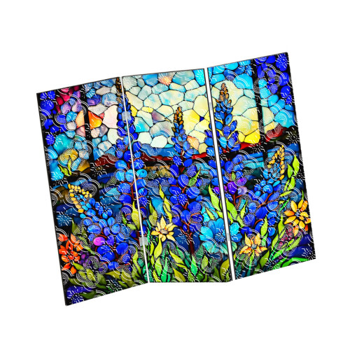 3 Panel Divider Mini Folding Screen Acrylic-PFTYU001