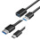 USB 3,0 Stecker auf Buchse Verlängerung Datenkabel-150cm 127 2