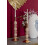 Set di 2 portacandele in metallo color rosa e oro 4