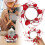 Valentine's Berry Candle Ring for Pillar Candles 2