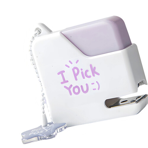 Travel Friendly File Management Stapler, Desktop Stapler-Purple
