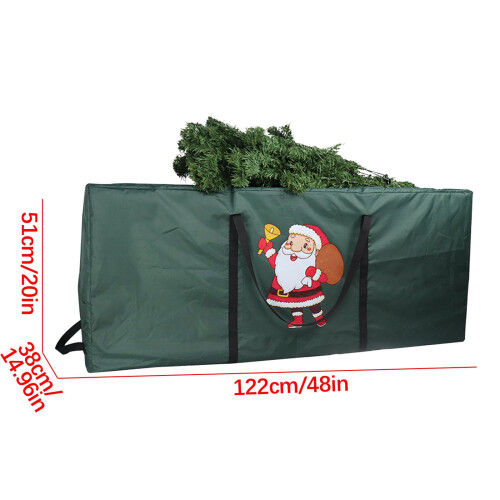 Christmas Tree Storage Bag 3-9 ft Heavy Duty Green 2