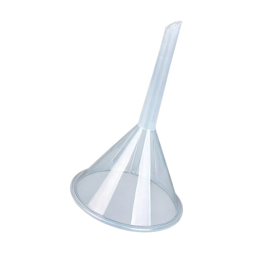 Clear Wide Opening Funnel Fast Flow Kitchen Laboratory-75mm