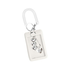 Multipurpose Card Case Clear Plastic Card Protective-White