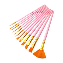 Pack of Smooth Strokes Professional Art Brushes-Pink