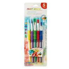Nylon Bristle Artist Brush with Plastic Handle For-H405A