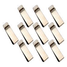 10 stuks multifunctionele metalen paperclip-Nee. 5 zilver