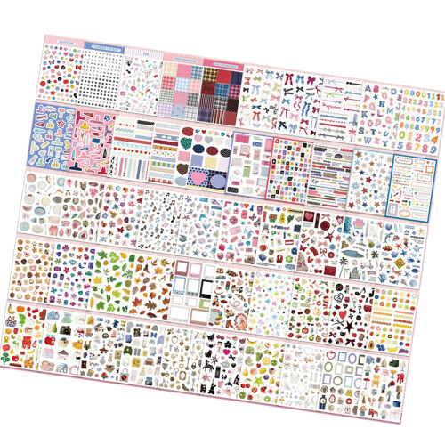 Artistic Life Sticker, Scrapbooking Sticker Decorative-Type 2
