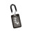Plastic Card Case Waterproof Card Cover With Keyring-Black 1