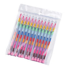12Pcs Stackable Crayon Pencils Crayon Party Favor Kids 11 Color