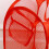 Wasmand van staaldraad met deksel, rood, 1 set 3
