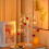 Hartvormige berkenboomlamp, LED, wit, 61 cm 3