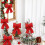 Black Sequin Christmas Bow Ornament 5