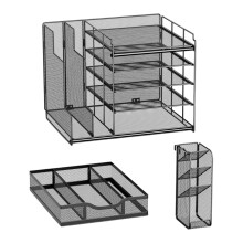 Multiple Tiers Desk Organizers File Holders Desktop Filing Tray