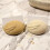 3D Printed Bread Shape Business Card Organizer-Milky white 3