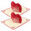 Heart Shaped Memorial Gift Set 2 Pieces 4