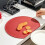 Spacious Bend Resistant Food Preparation Board Dishwasher-Red 5