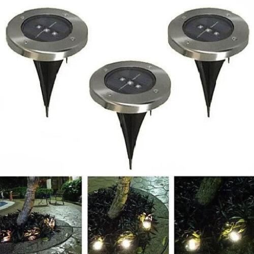 Φώτα εδάφους Runway Solar 3-LED 1