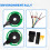 Universal Fit Motor Sensor Long Lasting Plastic Motor for Light 4
