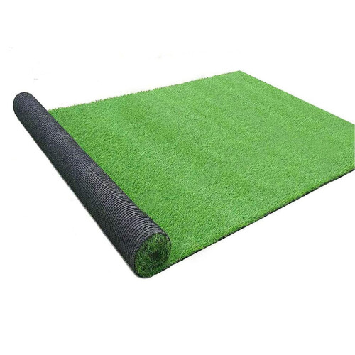 Rolă de gazon artificial – Verde realist, lățime 2 m,